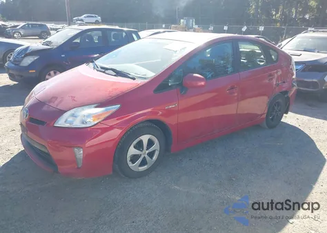 2012 Toyota Prius Three from USA, damaged, VIN JTDKN3DUXC0335019